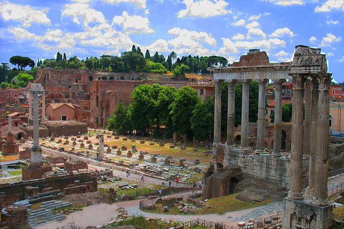 Rome In a Day: Vatican, Colosseum and Ancient Rome Tour - Palatine Hill and the Roman Forum: government and daily power