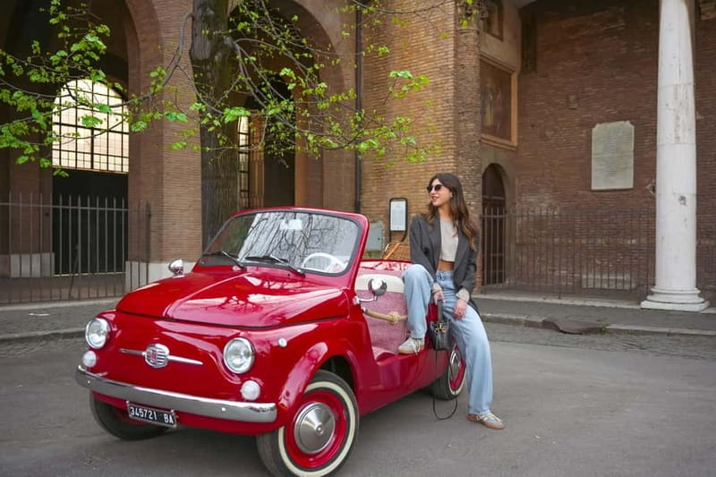 Rome in a Fiat Jolly: Exclusive Vintage Ride & Photo Tour - Who Should Book This Fiat Jolly Photo Tour?