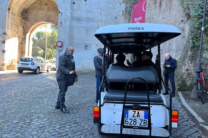 Rome in a Golf Cart Shared tour of Catacomb Ancient Appian - Key Highlights You’ll Feel in Real Time