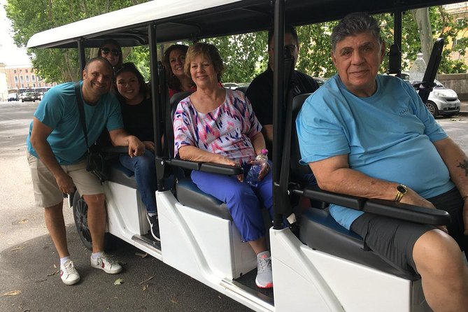 Rome in Golf Cart 4 Hours History & have Fun - Stop 2: Torre dei Margani at Piazza Margana