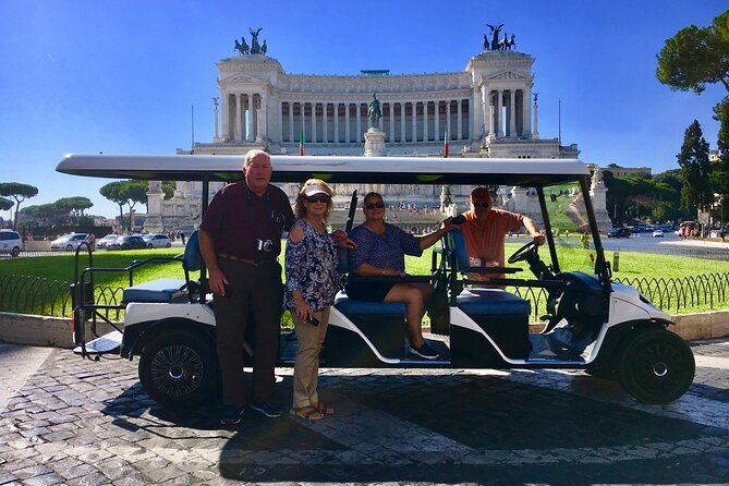 Rome in Golf Cart 4 hours Private Tour with Pickup from hotel - Fontana di Trevi: Coin Toss, Classic Composition