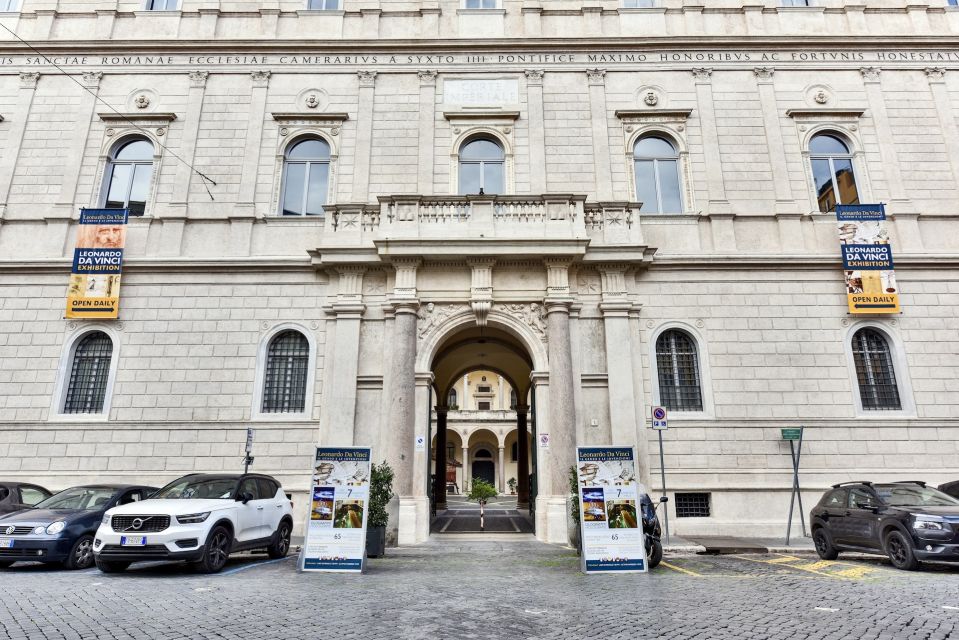 Rome: Leonardo da Vinci Exhibition Entrance Ticket - The underground pond and the tomb from 43 BC