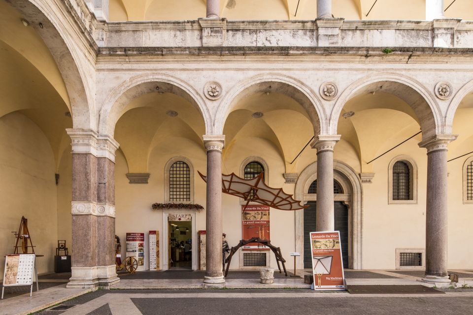 Rome: Leonardo da Vinci Exhibition Entrance Ticket - The audio/headphones option: worth using if you like context