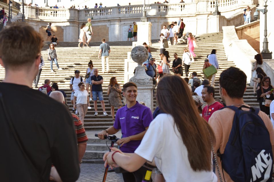 Rome Mono Experience: Visit the City on Electric Scooter - English, Spanish, Italian: clarity matters in a moving city