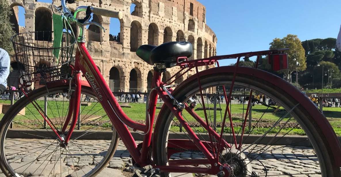 Rome: Monuments and Belvederes Bike Tour - Trastevere Streets to Aventine Hill: Narrow Lanes, Big Views