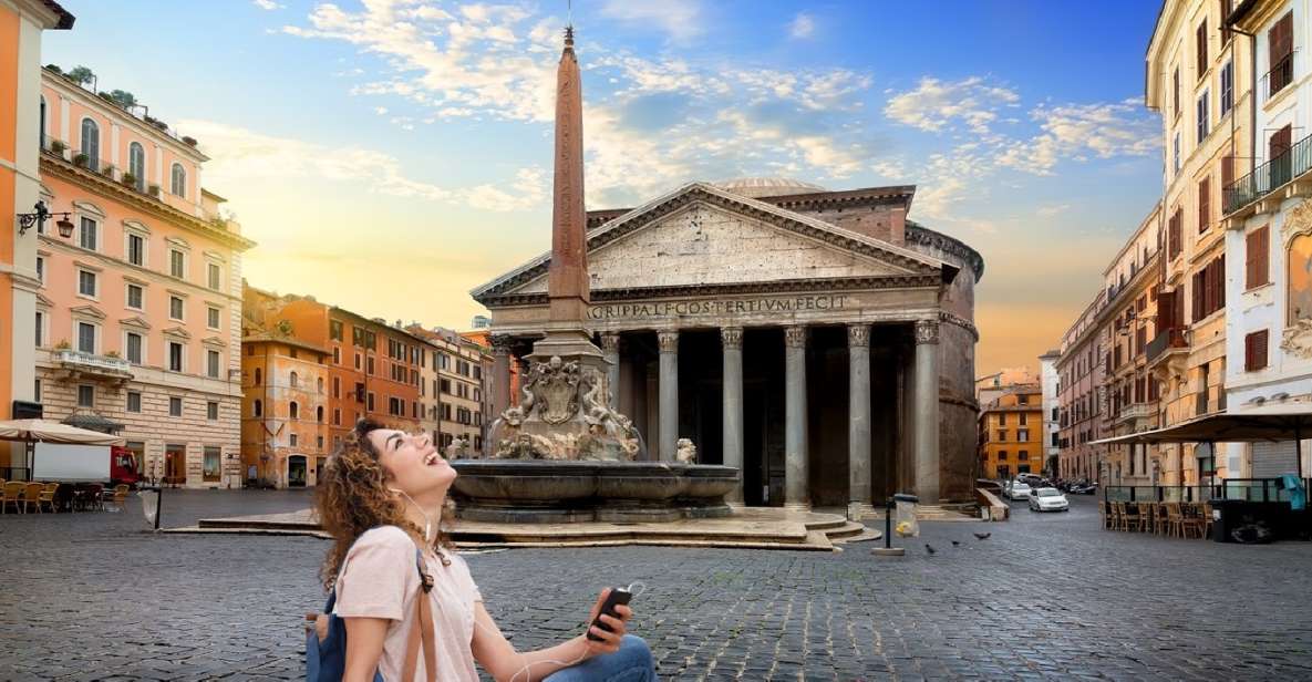 Rome: Monuments Audio Guide with Pantheon, no entry ticket - Key things to know before you go