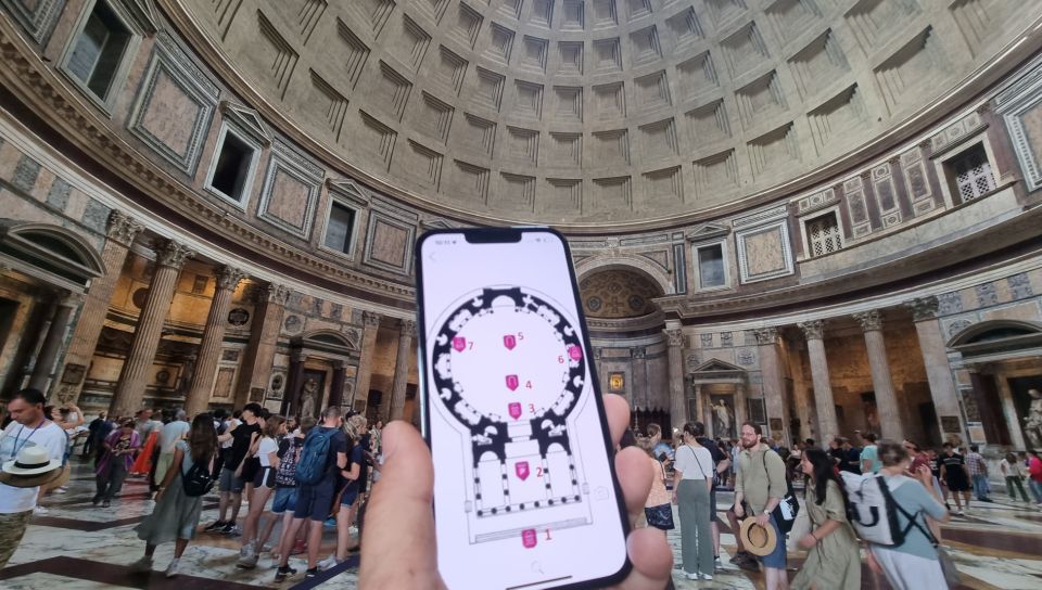 Rome: Monuments Audio Guide with Pantheon, no entry ticket - The 5-hour plan: start at the Pantheon, then build your art walk