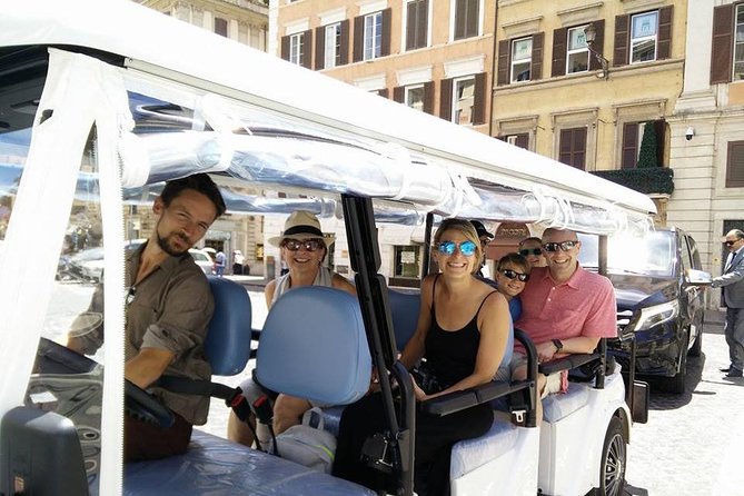 Rome Must See Golf Cart Tour: Pantheon Navona & Trevi Fountain - Meeting Point and the Start-of-Day Reality