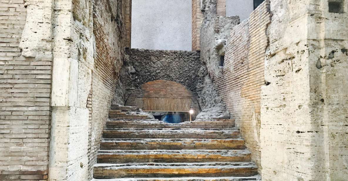 Rome: Navona Square Underground Ticket with Audio Guide - Descent to the Stadium of Domitian: what 5 meters really feels like