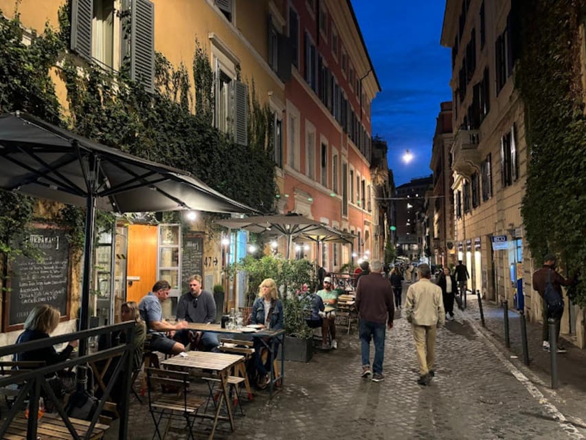 Rome Night Golf Cart Tour with Access to an Exclusive Dinner - Meeting at Via Urbana: easy start near the action