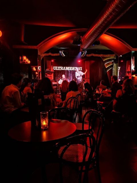 Rome: Night Life Walking Tour and Burlesque Show Entry - Live Music Venue Stop: Beer, Sound, and Local Night Energy (45 Minutes)