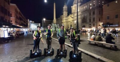 Rome: Night Segway Tour - From Via dei Delfini orientation to the imperial stretch