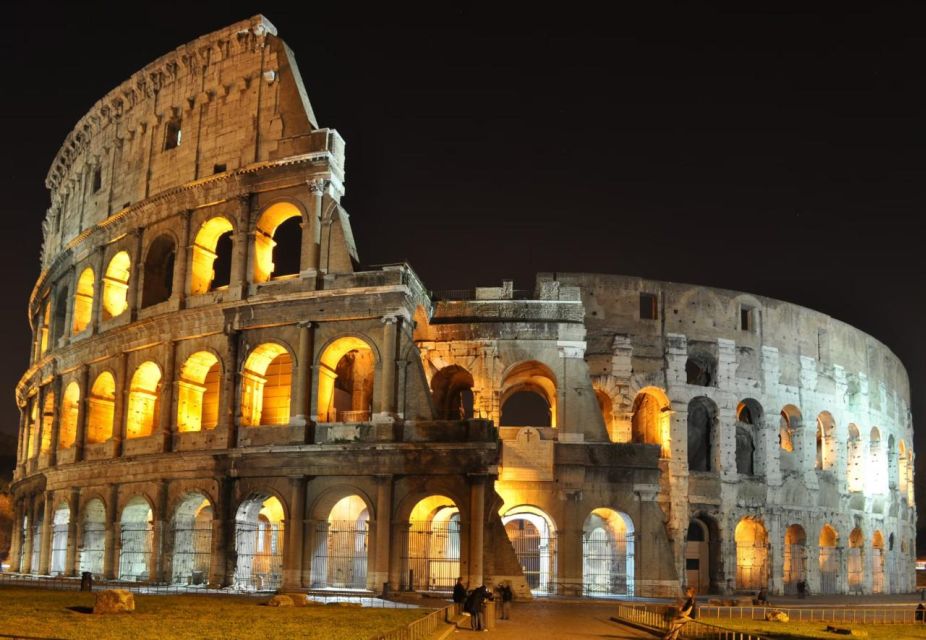 Rome: Night Tour by Golf Cart with Italian Dinner and Gelato - Pickup and Drop-Off: Convenience with One Small Catch