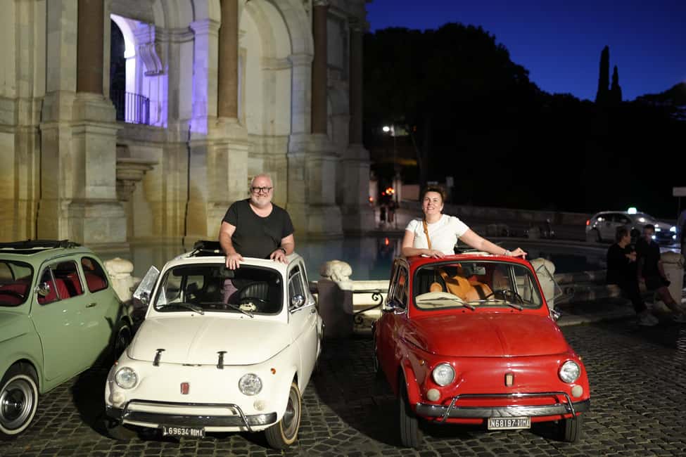Rome: Night Tour in a Vintage Fiat 500 with Aperol Spritz - Who Should Book This Night Drive?