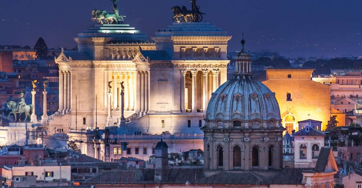 Rome: Nighttime Private Sightseeing Tour - Pickup and timing: plan for early light, not just the final glow