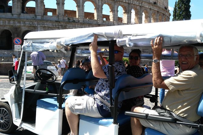 Rome on a Golf Cart Semi-Private Tour Max 6 with Private Option - The smart early stop: a Michelangelo-designed church on a side street