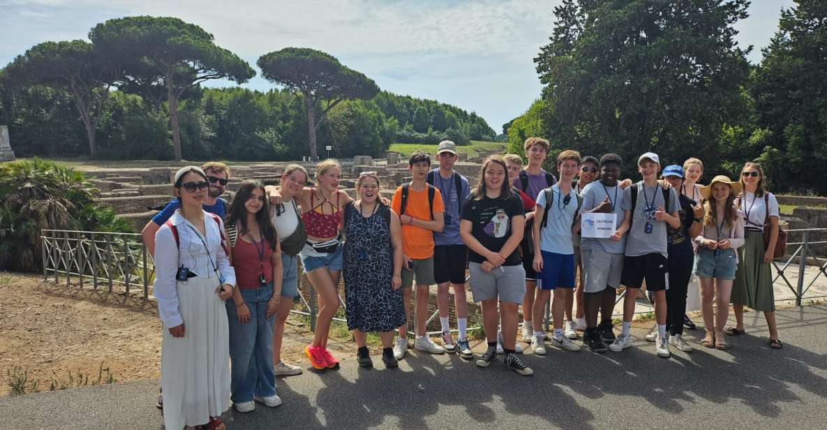 Rome: Ostia Antica Guided Tour in German with Tickets - Tickets and headsets: less friction, more understanding
