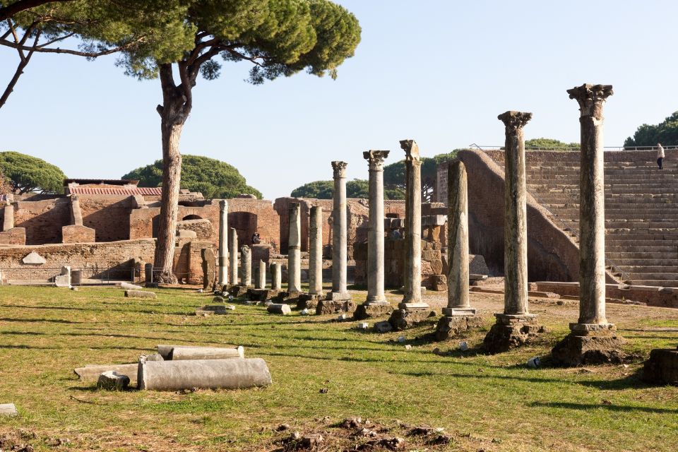 Rome: Ostia Antica Half Day Semi-Private Tour with Guide - Neptune Baths: mosaic magic and Roman bathing in context