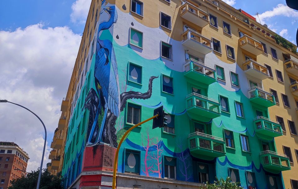 Rome: Ostiense Graffiti and Modern Street Art Walking Tour - Key things to know before you go
