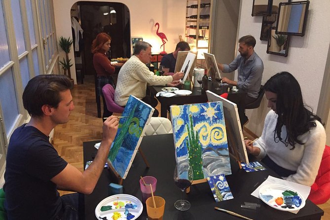 Rome: Paint & Sip Experience in Piazza Navona - Wine, pizza, and what’s actually included (and what it costs you)