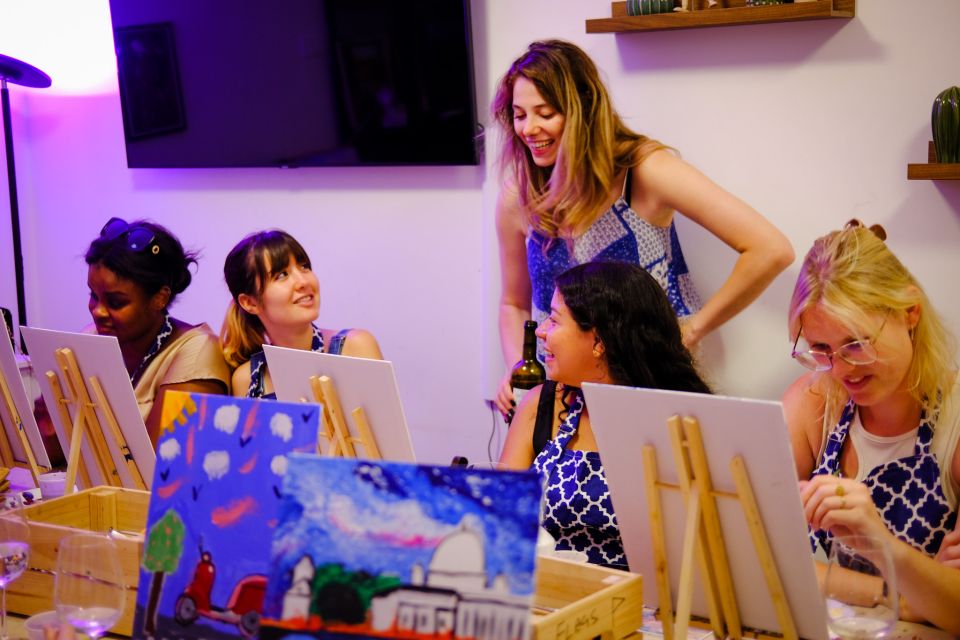 Rome: Painting Class with Unlimited Wine - Key highlights worth showing up for