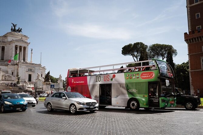 Rome: Panoramic sightseeing Bus Tour + City Highlights Audioguide - Stop-by-Stop: What the Route Feels Like in Real Time