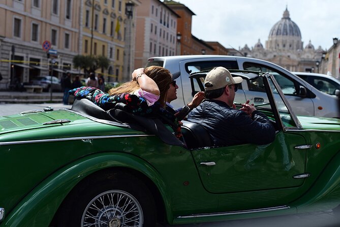 Rome Panoramic Tour by Classic Cabriolet - The Four Hills Advantage: Instant Orientation Over the Whole City