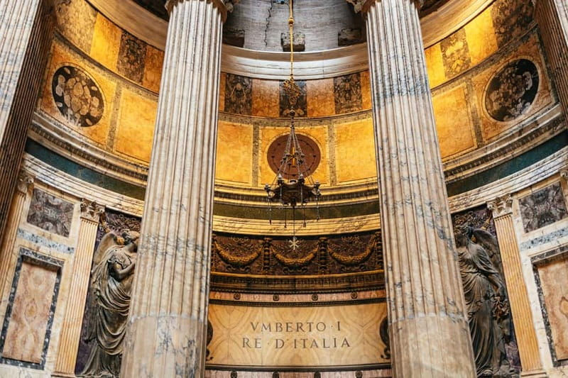 Rome: Pantheon Fast-Track Ticket and Official Audio Guide - The Oculus, the Portico, and the Pink Granite Columns