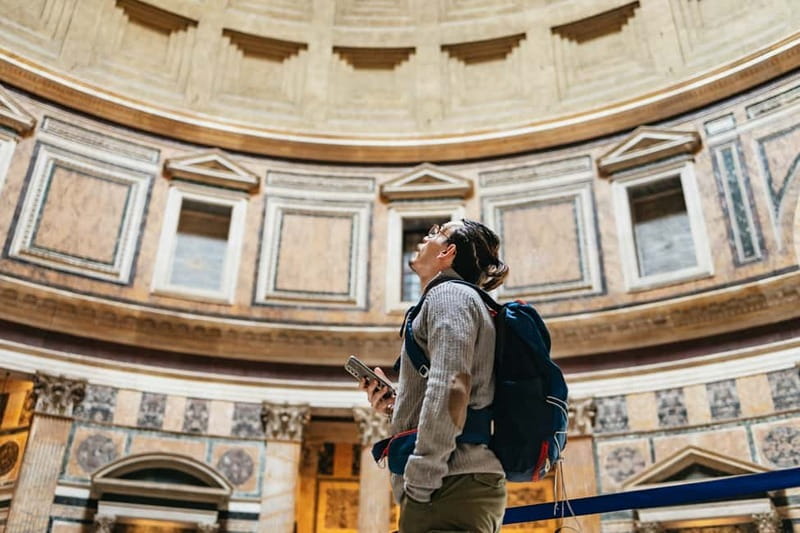 Rome: Pantheon Fast-Track Ticket and Official Audio Guide - Ticket Pickup at OhMyGuide (Via dei Bergamaschi 49): Don’t Rush This Step