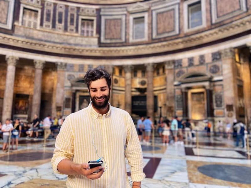 Rome: Pantheon Priority Entry Ticket & Audio Guide App - Key highlights at a glance