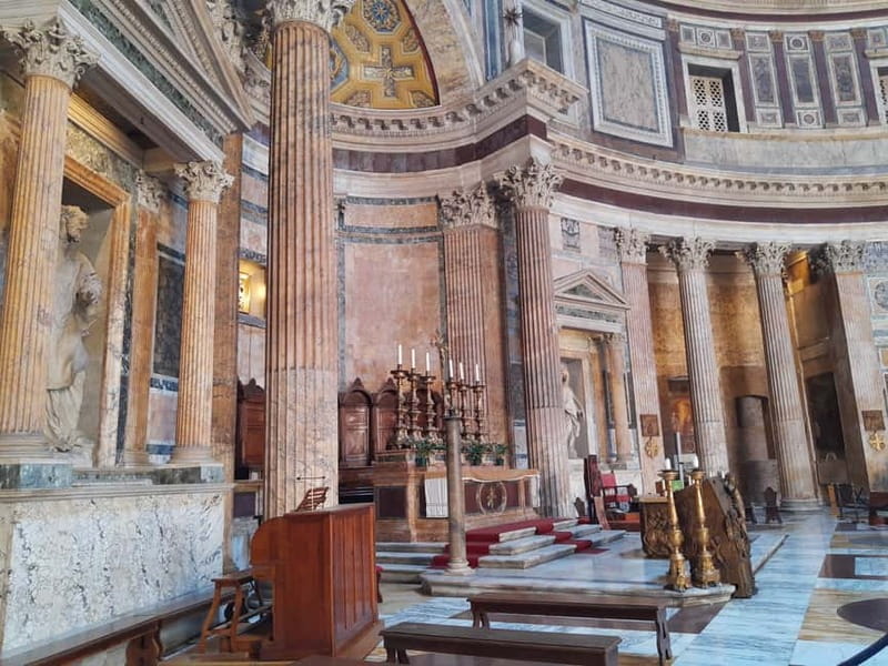 Rome: Pantheon Priority Entry Ticket & Audio Guide App - The Smartphone Audio Guide: 35 Minutes and 12 Points