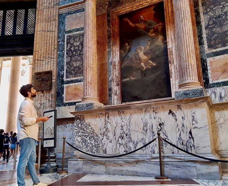 Rome: Pantheon Priority Entry Ticket & Audio Guide App - Where You Go and How Entry Works (Piazza della Rotonda)