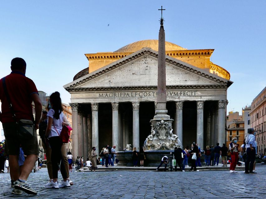 Rome: Pantheon Small Group Tour and Skip-the-Line Ticket - Beyond the dome: Piazza della Minerva, Hadrian’s Temple, and Piazza Navona