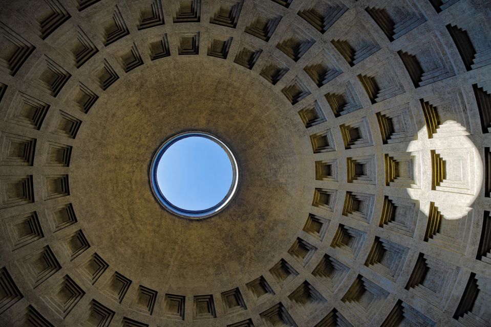 Rome: Pantheon Small Group Tour with Skip-The-Line Entry - Roman engineering you can actually visualize