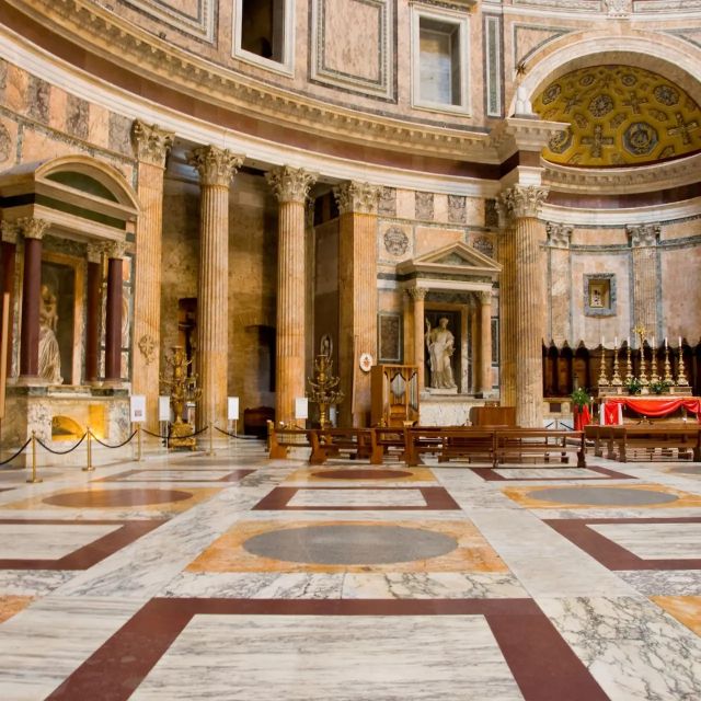 Rome: Pantheon Timeless Marvel Guided Tour with Entry Ticket - The outside view: Corinthian columns and the dome you can’t ignore