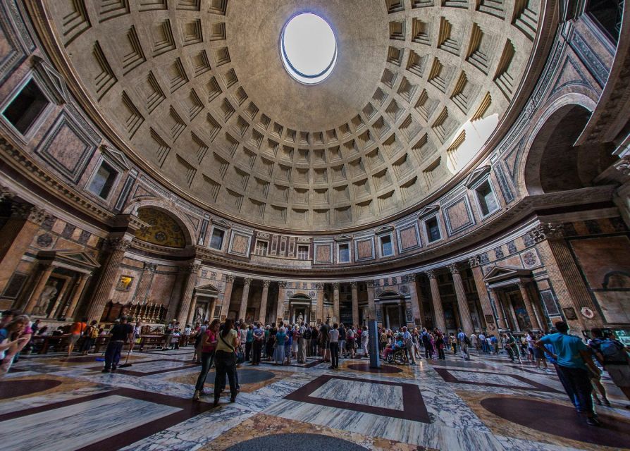 Rome: Pantheon, Trevi Fountain & Roman Squares Guided Tour - Trevi Fountain coin toss: how to enjoy it without getting swallowed