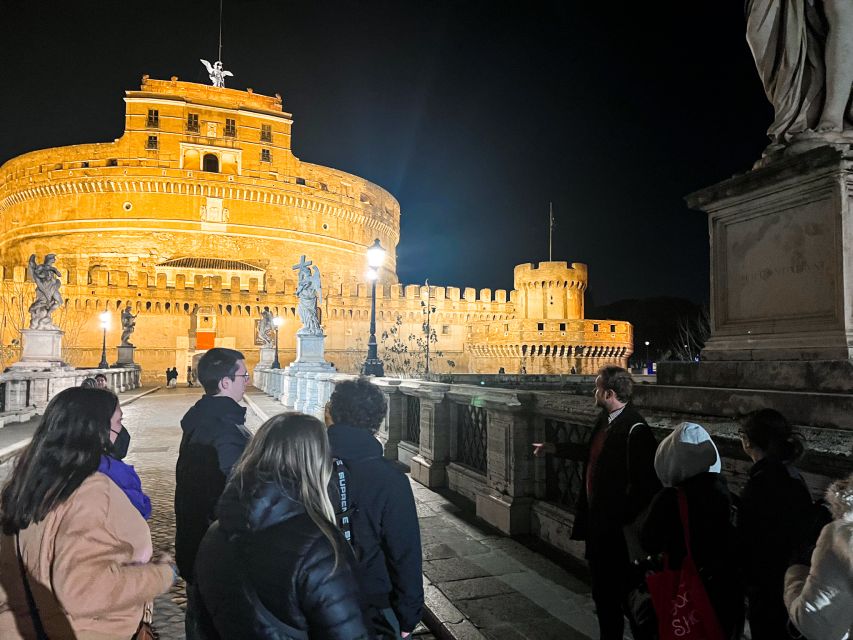 Rome: Paranormal Night Walking Tour & Secret Backstreets - Why Castel Sant’Angelo lands as a finale