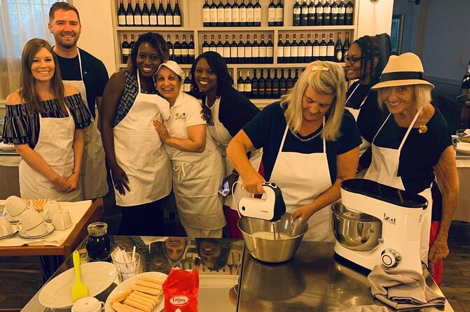 Rome Pasta and Tiramisu Class: Ravioli, Fettuccine & Fine Wine 5<em> – Why This Rome Pasta Class Feels Less Like School, More Like Dinner Party’ /><br />
Rome has a ton of cooking classes. This one earns its hype for a simple reason: it’s built around doing, not watching. You’ll roll, shape, and fill pasta right there with an expert local chef, and you’ll get immediate help when your dough or filling acts up.</p>
<p><p>The format also supports conversation. Drinks are part of the rhythm—Prosecco, fine wine (D.O.C.G), and soft drinks are served during cooking. Then the meal ends with limoncello and Italian coffee. That mix matters because it helps you relax while you’re learning a skill that usually feels intimidating.</p>
</p>
<p><p>Finally, the setting is convenient: the restaurant is in Rome near the Vatican and close to public transportation, so you’re not spending the whole day stuck in transit.</p>
</p>
<h2 id="ravioli-and-fettuccine-hands-on-what-youll-actually-make">Ravioli and Fettuccine Hands-On: What You’ll Actually Make</h2>
<p> – Ravioli and Fettuccine Hands-On: What You’ll Actually Make’ /><br />
You’re not just learning names of dishes here. You’ll make fresh pasta and then shape two classic Roman options:</p>
<ul>
<li><strong>Ravioli</strong> with ricotta and spinach, finished with butter and sage</li>
<li><strong>Fettuccine</strong> tossed with tomato sauce</li>
</ul>
<p><p>For me, the value is in the technique you can reuse. Fresh pasta dough isn’t magic—it’s practice and feel. Even if you don’t remember every step later, you’ll leave knowing how dough should look and behave, and what to do when it’s too sticky, too dry, or not cooperating.</p>
</p>
<p><p>You’ll also see how Roman cooking leans on restrained flavors. Butter, sage, and a simple tomato sauce do most of the work. That’s useful for your future cooking, because you’ll be able to recreate the style without needing a pantry full of hard-to-find ingredients.</p>
</p>
<p><p>One more detail that affects expectations: the class is designed around a 3-hour clock. If your goal is a full, from-scratch meal that includes every element of sauce cooking, you may find the instruction is streamlined. The pasta and tiramisu are the main event.</p>
</p>
<div style="margin: 20px 0; padding: 15px 0;"><p>You can also read our reviews of more cooking classes in Rome</p><ul style="margin: 10px 0; padding: 0; list-style: none;"><li style="margin: 0 0 10px 0; padding: 0 0 10px 0; border-bottom: 1px solid #eee; display: flex; align-items: flex-start; gap: 12px; line-height: 1.4;"><a href="https://therometraveler.com/3-in-1-cooking-class-near-navona-fettuccine-ravioli-tiramisu/" aria-hidden="true" tabindex="-1"><img decoding="async" style="width: 80px; height: 60px; object-fit: cover; border-radius: 4px; flex-shrink: 0;" src="https://cdn.therometraveler.com/wp-content/uploads/3-in-1-cooking-class-near-navona-fettuccine-ravioli-tiramisu-150x150.jpg" alt="" loading="lazy"></a><div><a href="https://therometraveler.com/3-in-1-cooking-class-near-navona-fettuccine-ravioli-tiramisu/">3 in 1 Cooking Class near Navona: Fettuccine, Ravioli & Tiramisu</a><br><span style="font-size: 0.82em; color: #555; margin-top: 2px;"><span style="color: #f5a623;">★</span> 5.0 &middot; 7,376 reviews</span></div></li><li style="margin: 0 0 10px 0; padding: 0 0 10px 0; border-bottom: 1px solid #eee; display: flex; align-items: flex-start; gap: 12px; line-height: 1.4;"><a href="https://therometraveler.com/rome-pasta-tiramisu-class-with-fine-wine-by-the-vatican/" aria-hidden="true" tabindex="-1"><img decoding="async" style="width: 80px; height: 60px; object-fit: cover; border-radius: 4px; flex-shrink: 0;" src="https://cdn.therometraveler.com/wp-content/uploads/rome-pasta-tiramisu-class-with-fine-wine-by-the-vatican-150x150.jpg" alt="" loading="lazy"></a><div><a href="https://therometraveler.com/rome-pasta-tiramisu-class-with-fine-wine-by-the-vatican/">Rome: Pasta & Tiramisu Class with Fine Wine by the Vatican</a><br><span style="font-size: 0.82em; color: #555; margin-top: 2px;"><span style="color: #f5a623;">★</span> 4.9 &middot; 4,852 reviews</span></div></li><li style="margin: 0; padding: 0; border-bottom: none; display: flex; align-items: flex-start; gap: 12px; line-height: 1.4;"><a href="https://therometraveler.com/rome-pasta-making-class-with-wine-limoncello-and-dessert/" aria-hidden="true" tabindex="-1"><img decoding="async" style="width: 80px; height: 60px; object-fit: cover; border-radius: 4px; flex-shrink: 0;" src="https://cdn.therometraveler.com/wp-content/uploads/rome-pasta-making-class-with-wine-limoncello-and-dessert-150x150.jpg" alt="" loading="lazy"></a><div><a href="https://therometraveler.com/rome-pasta-making-class-with-wine-limoncello-and-dessert/">Rome: Pasta Making Class with Wine, Limoncello, and Dessert</a><br><span style="font-size: 0.82em; color: #555; margin-top: 2px;"><span style="color: #f5a623;">★</span> 4.9 &middot; 3,177 reviews</span></div></li></ul></div><h2 id="the-drinks-arent-just-a-perk-they-change-the-whole-experience">The Drinks Aren’t Just a Perk: They Change the Whole Experience</h2>
<p><img width="669" height="446" decoding="async" src=