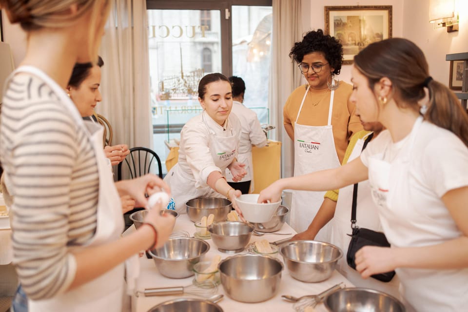 Rome: Pasta and Tiramisu Cooking Class in Piazza Navona - Key highlights at a glance