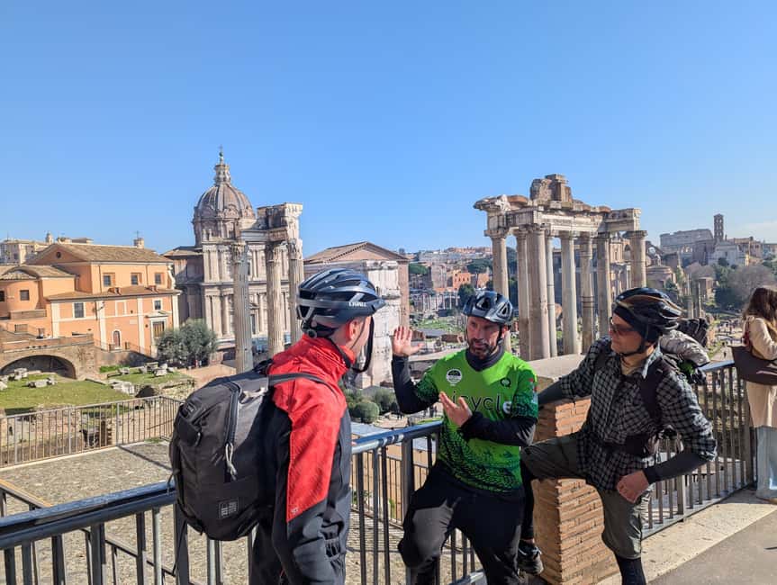 Rome: Pedal and Taste the Top 5 Tastings with e-Bike Tour - Key things that make this Rome e-bike + food tour worth your time