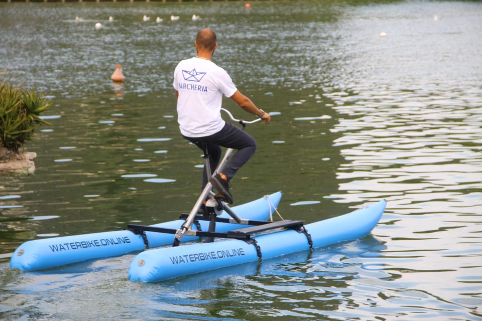Rome: Pedal on Water with a Waterbike Rental - Finding La Barcheria at the Laghetto dell’Eur