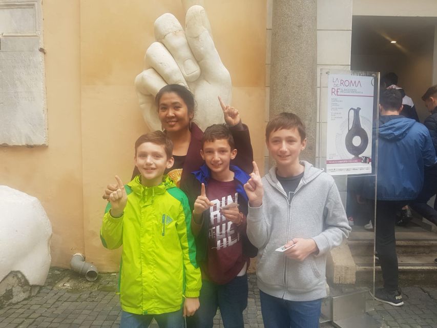 Rome: Percy Jackson-Themed Tour of the Capitoline Museums - Entering the Tour: Campidoglio Meeting Point and a Smooth Start