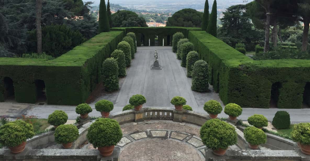 Rome: Pontifical Villa Gardens at Castel Gandolfo Minibus - Key things to know before you go