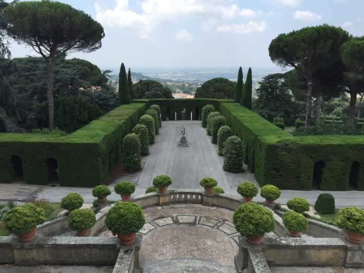 Rome: Pontifical Villa Gardens at Castel Gandolfo Minibus - Domitian’s remains and why the garden feels different