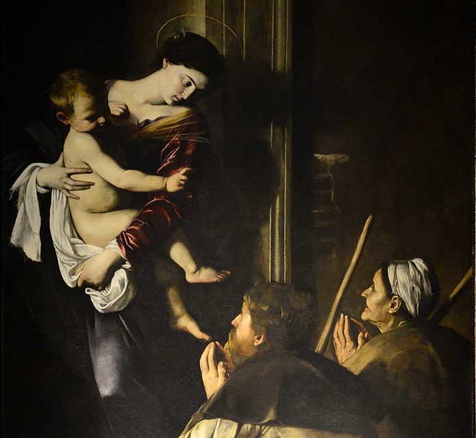 Rome: Private Caravaggio Tour - Basilica of St. Augustine (Sant’Agostino): where St. Peter gets weight