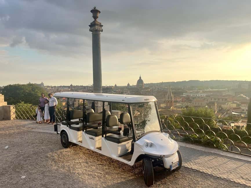 Rome: Private City Sightseeing Tour by Golf Cart - Entering Rome Around Piazzale delle Canestre