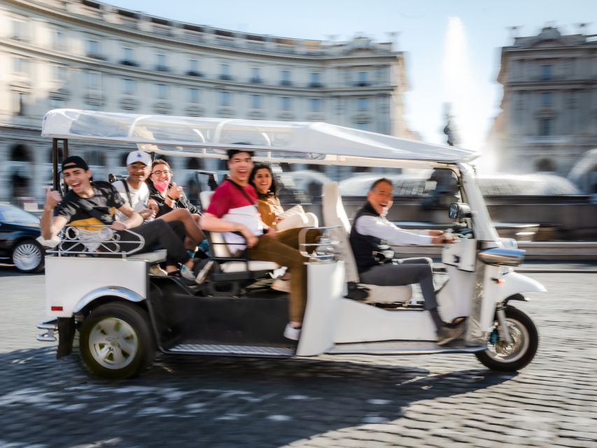 Rome: Private City Tour by Electric Tuk Tuk - Entering Rome by Electric Tuk Tuk