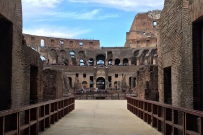 Rome: Private Colosseum, Arena and Underground Tour with Pick-Up - Entering the Colosseum: from seats to the arena floor