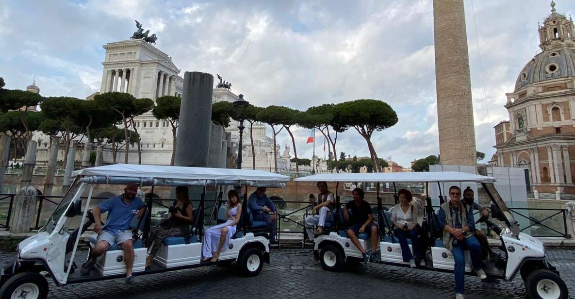 Rome: Private Customizable 3-Hour Golf Cart City Tour - Key Points You’ll Care About