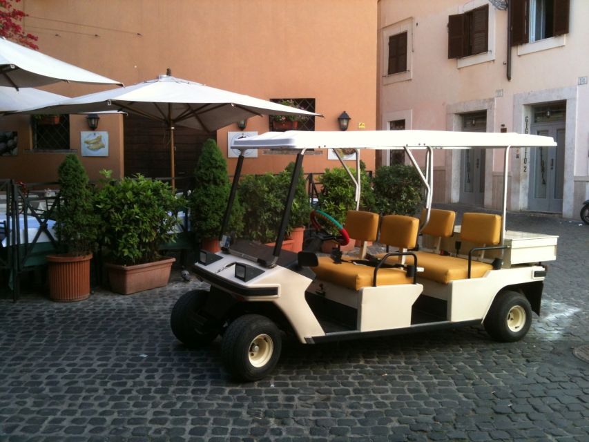 Rome: Private Customizable 3-Hour Golf Cart City Tour - Why A Private Golf Cart Is a Smart Way to See Rome